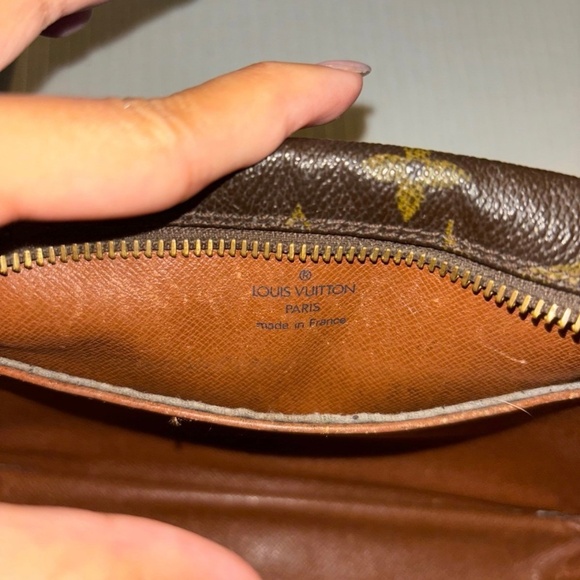 LOUIS VUITTON MONOGRAM COMPIEGNE 23 CLUTCH HAND BAG BROWN - Picture 2 of 8